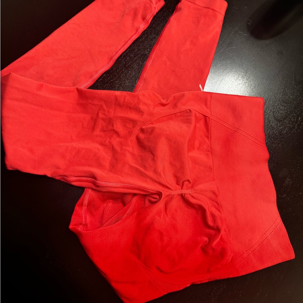 Oner Active Effortless Seamless Leggings - Sweet Red